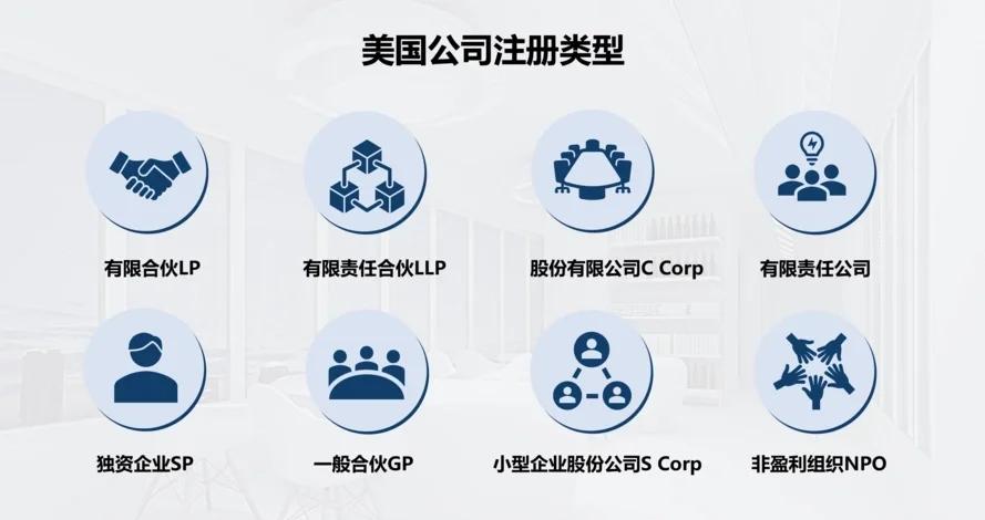 注册美国公司可以选择什么类型的企业 注册美国公司可以选择什么类型的企业